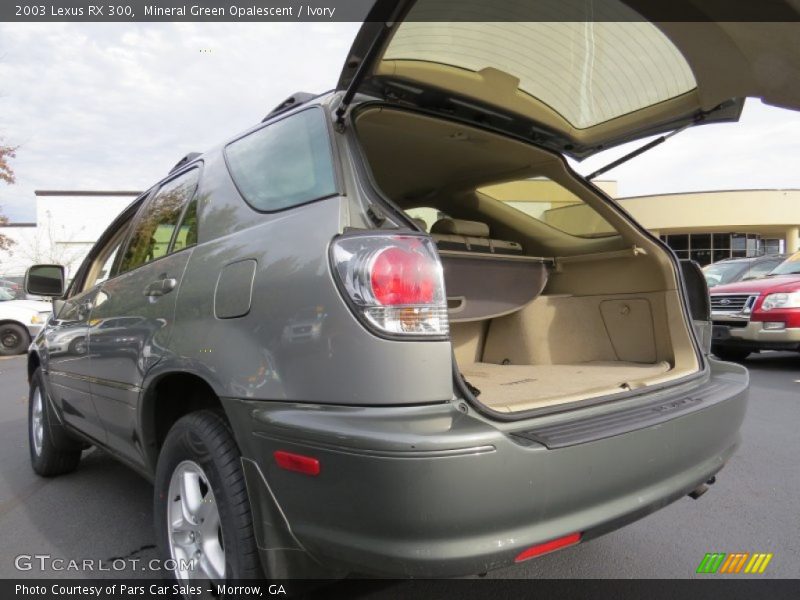 Mineral Green Opalescent / Ivory 2003 Lexus RX 300