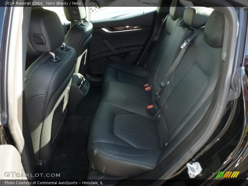 Rear Seat of 2014 Ghibli 