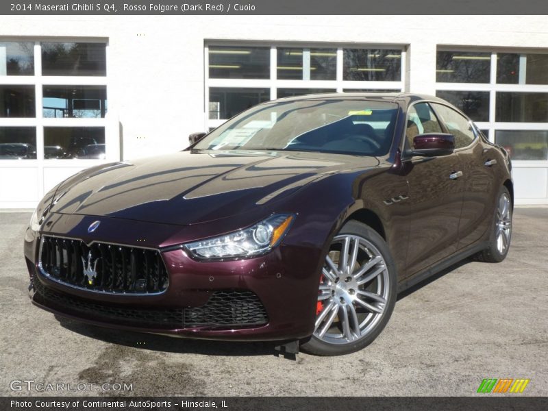 Front 3/4 View of 2014 Ghibli S Q4