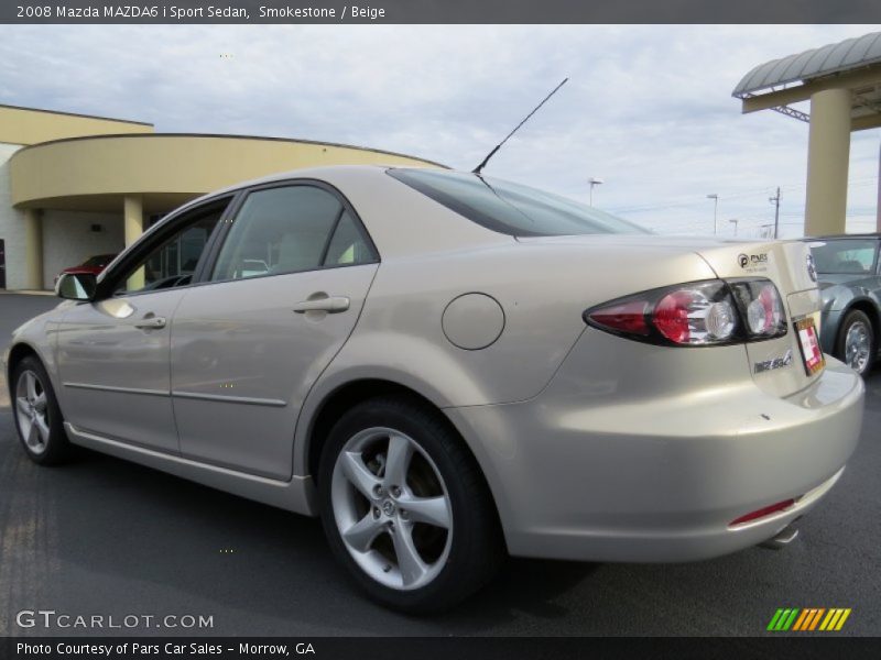 Smokestone / Beige 2008 Mazda MAZDA6 i Sport Sedan