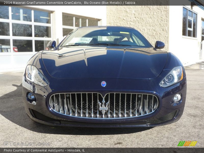 Blu Oceano (Blue Metallic) / Sabbia 2014 Maserati GranTurismo Convertible GranCabrio