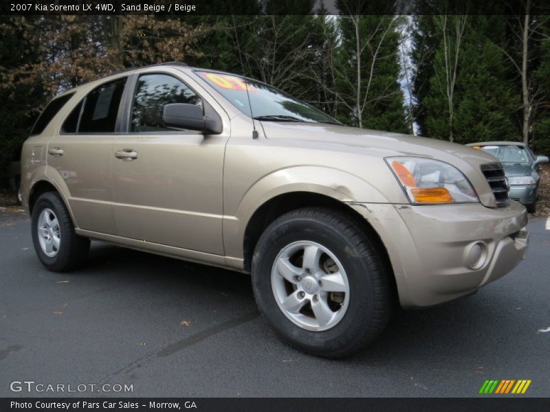 Front 3/4 View of 2007 Sorento LX 4WD