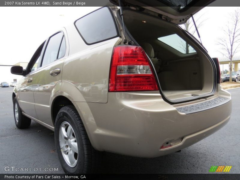 Sand Beige / Beige 2007 Kia Sorento LX 4WD