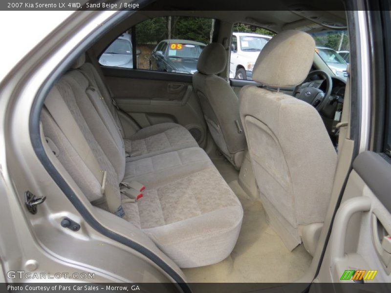 Sand Beige / Beige 2007 Kia Sorento LX 4WD