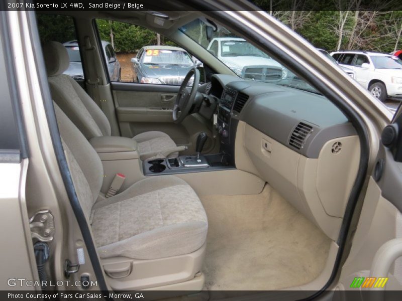Sand Beige / Beige 2007 Kia Sorento LX 4WD