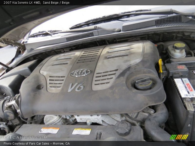 Sand Beige / Beige 2007 Kia Sorento LX 4WD