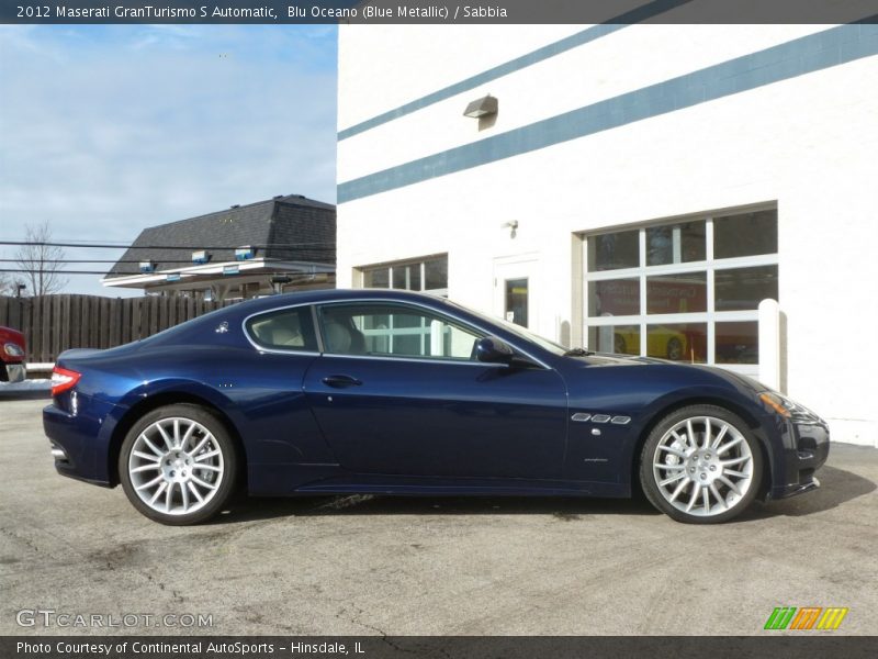 Blu Oceano (Blue Metallic) / Sabbia 2012 Maserati GranTurismo S Automatic