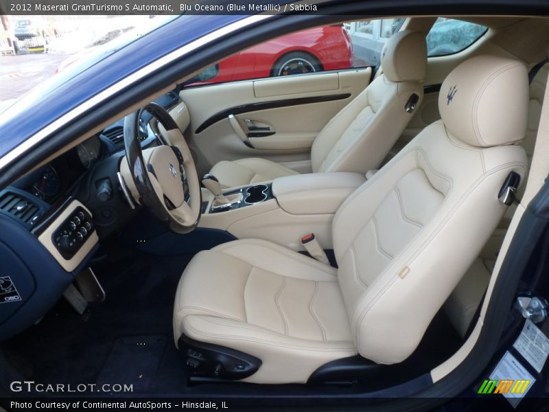 Blu Oceano (Blue Metallic) / Sabbia 2012 Maserati GranTurismo S Automatic