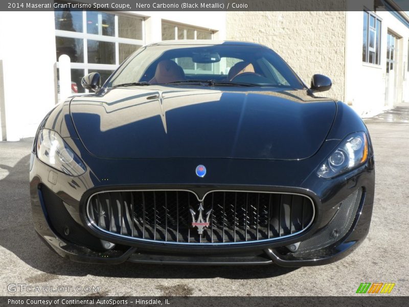 Nero Carbonio (Black Metallic) / Cuoio 2014 Maserati GranTurismo Sport Coupe