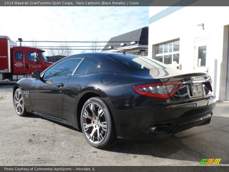 Nero Carbonio (Black Metallic) / Cuoio 2014 Maserati GranTurismo Sport Coupe