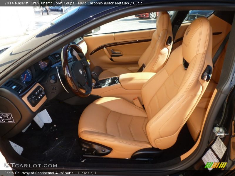  2014 GranTurismo Sport Coupe Cuoio Interior
