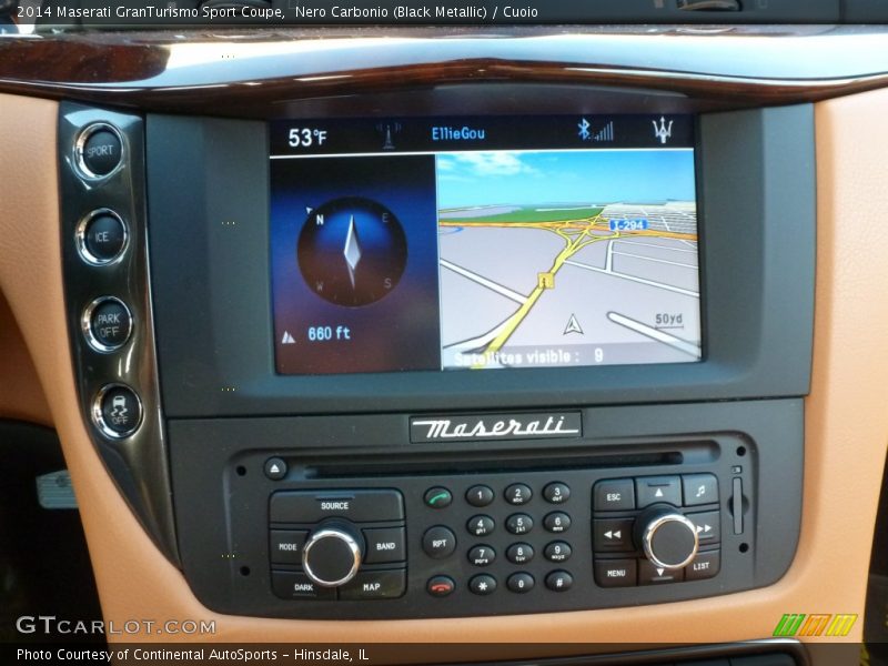Navigation of 2014 GranTurismo Sport Coupe