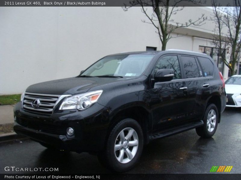 Black Onyx / Black/Auburn Bubinga 2011 Lexus GX 460