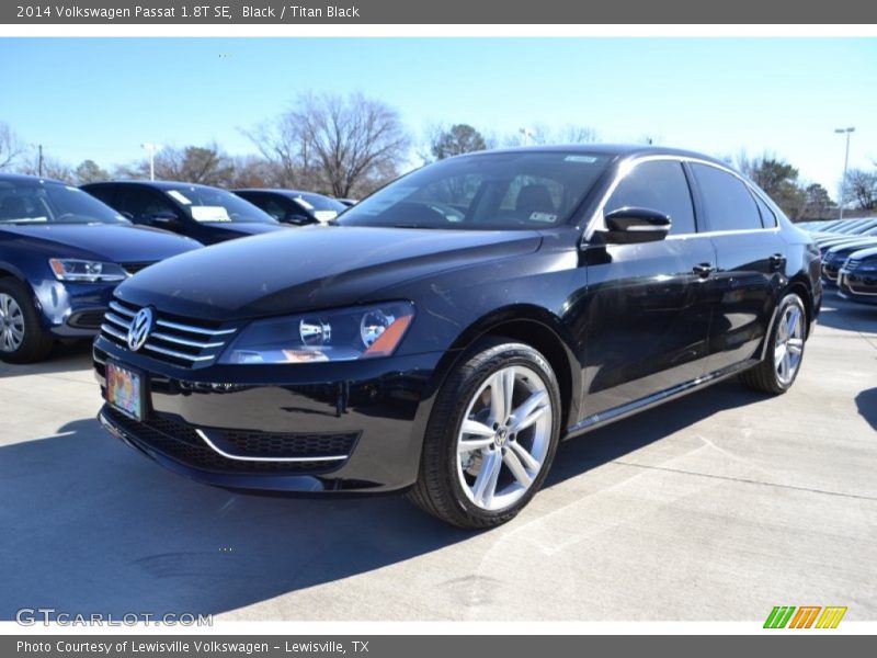 Black / Titan Black 2014 Volkswagen Passat 1.8T SE