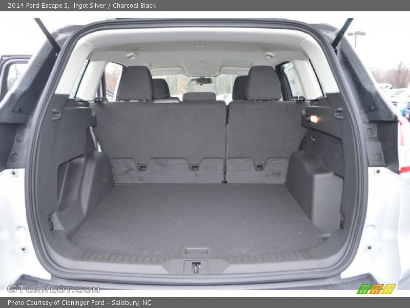 Ingot Silver / Charcoal Black 2014 Ford Escape S