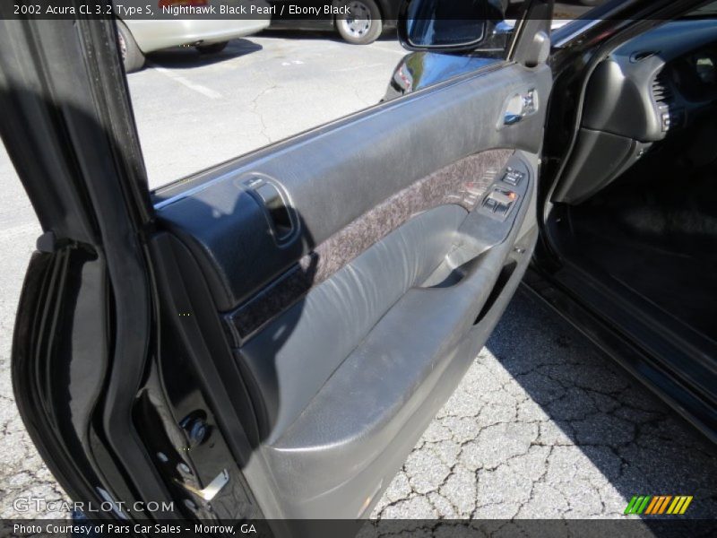Nighthawk Black Pearl / Ebony Black 2002 Acura CL 3.2 Type S