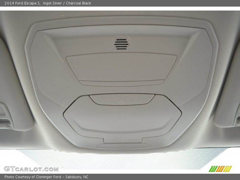 Ingot Silver / Charcoal Black 2014 Ford Escape S