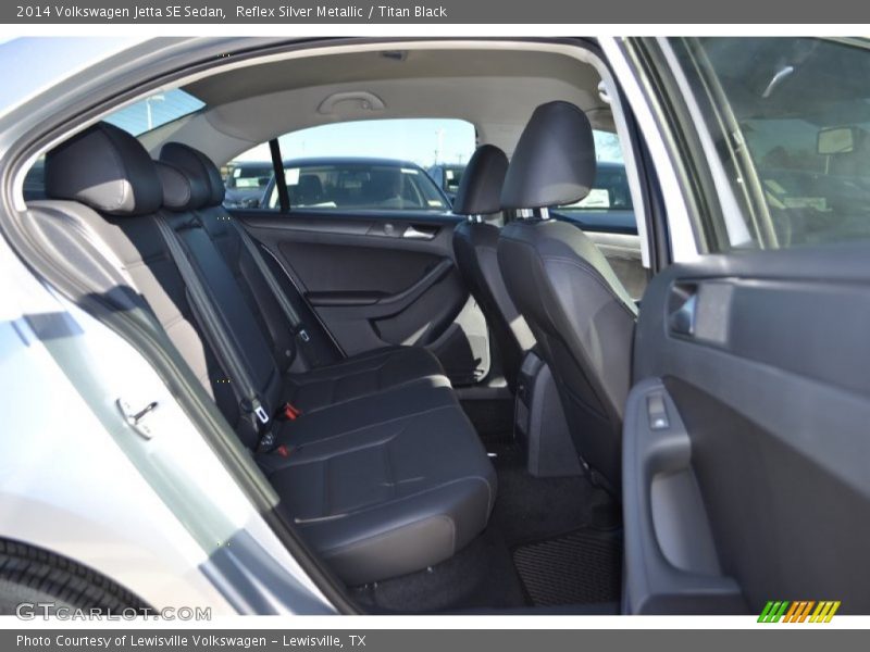 Reflex Silver Metallic / Titan Black 2014 Volkswagen Jetta SE Sedan