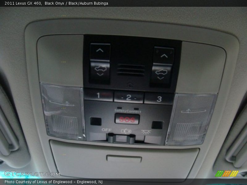 Black Onyx / Black/Auburn Bubinga 2011 Lexus GX 460