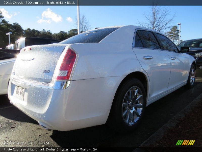 Bright White / Black 2011 Chrysler 300 Limited
