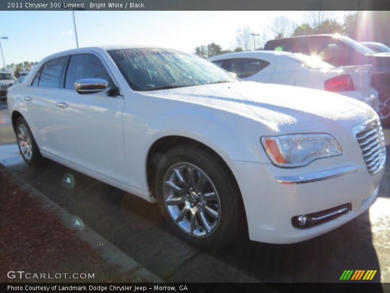 Bright White / Black 2011 Chrysler 300 Limited