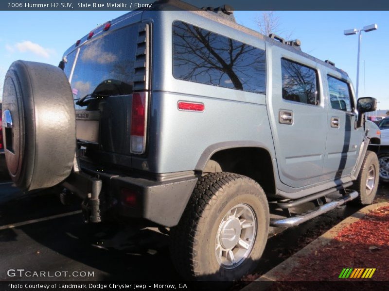 Slate Blue Metallic / Ebony 2006 Hummer H2 SUV