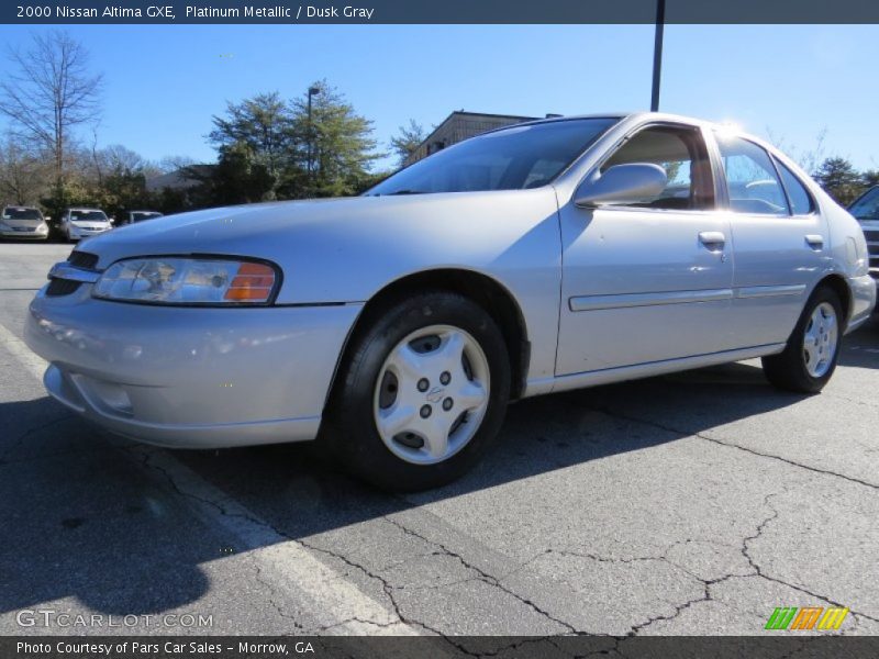 Platinum Metallic / Dusk Gray 2000 Nissan Altima GXE