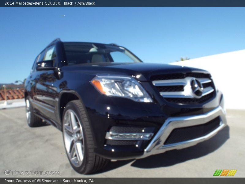 Black / Ash/Black 2014 Mercedes-Benz GLK 350