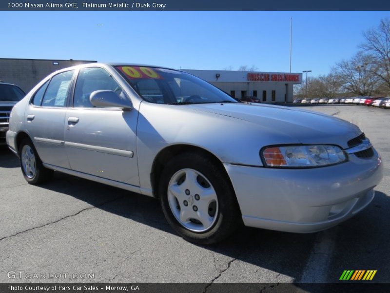 Platinum Metallic / Dusk Gray 2000 Nissan Altima GXE