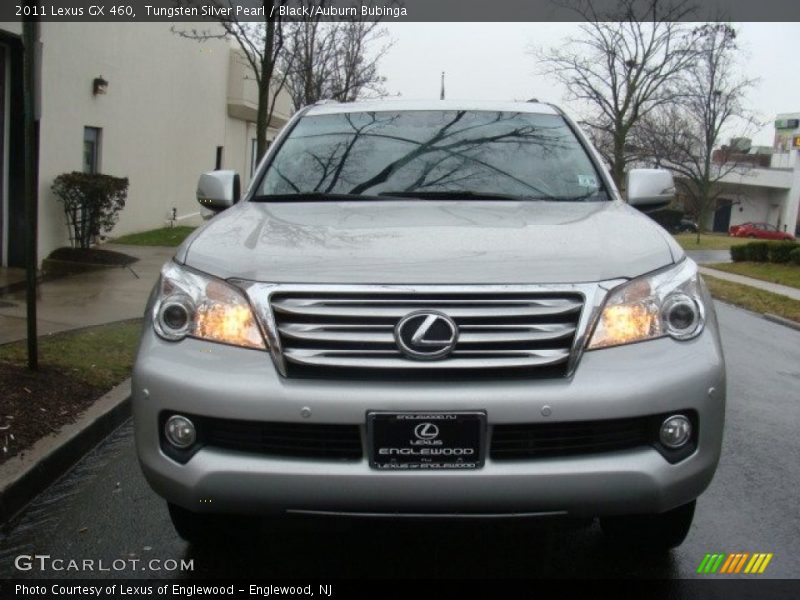 Tungsten Silver Pearl / Black/Auburn Bubinga 2011 Lexus GX 460