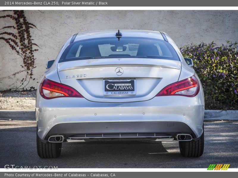 Polar Silver Metallic / Black 2014 Mercedes-Benz CLA 250