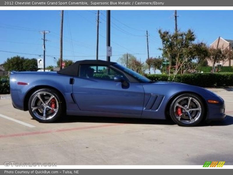  2012 Corvette Grand Sport Convertible Supersonic Blue Metallic