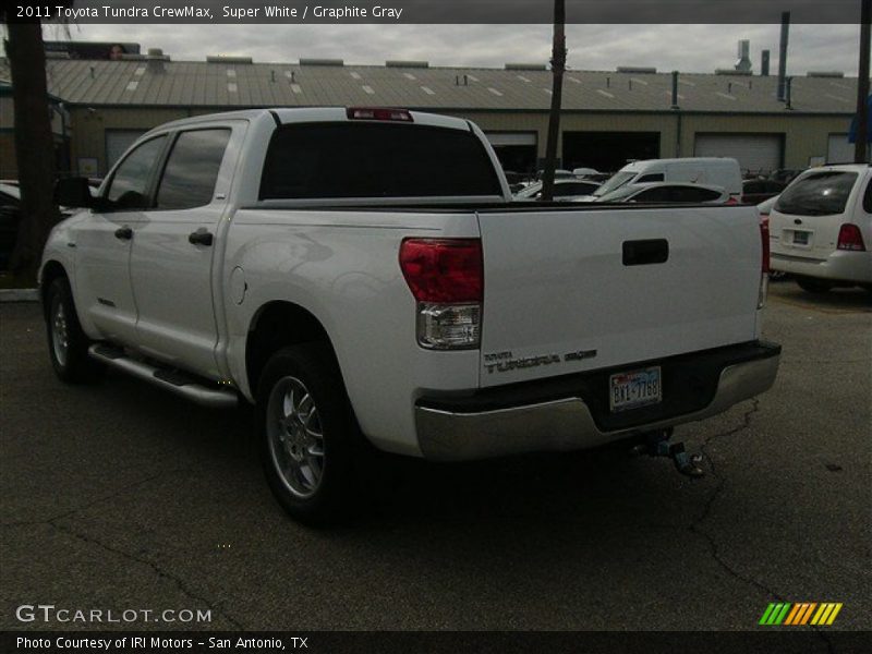 Super White / Graphite Gray 2011 Toyota Tundra CrewMax