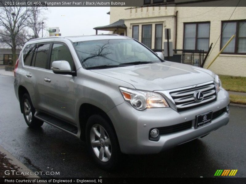 Tungsten Silver Pearl / Black/Auburn Bubinga 2011 Lexus GX 460