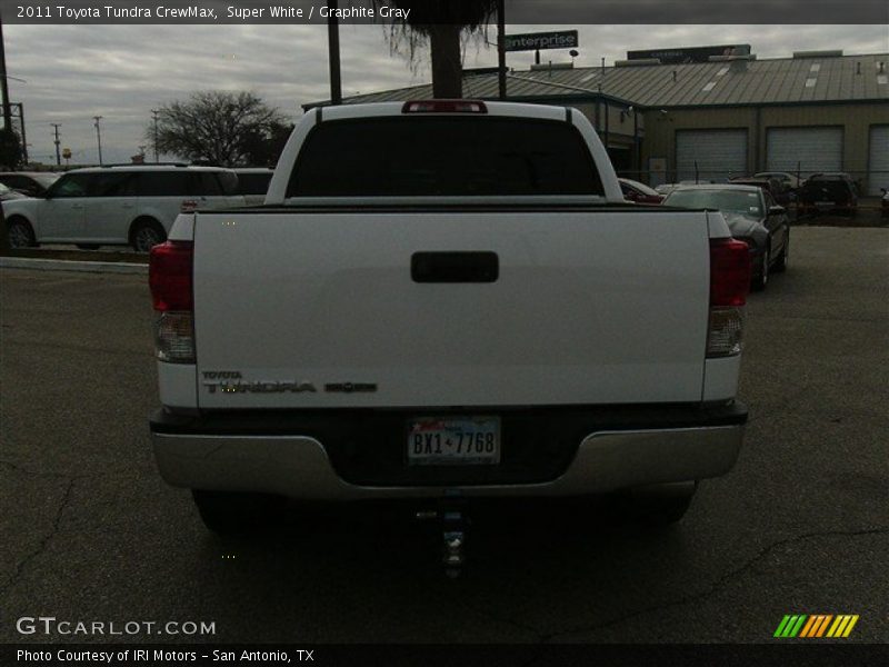 Super White / Graphite Gray 2011 Toyota Tundra CrewMax