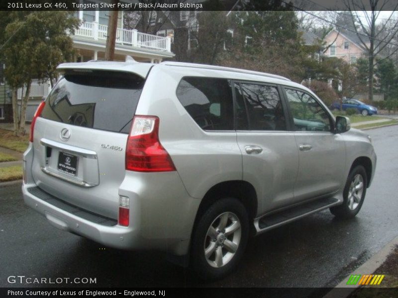 Tungsten Silver Pearl / Black/Auburn Bubinga 2011 Lexus GX 460