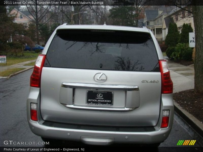 Tungsten Silver Pearl / Black/Auburn Bubinga 2011 Lexus GX 460