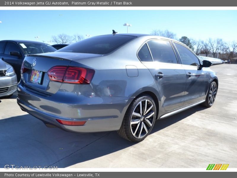 Platinum Gray Metallic / Titan Black 2014 Volkswagen Jetta GLI Autobahn