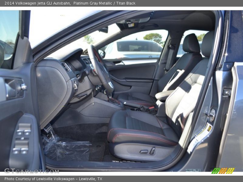 Platinum Gray Metallic / Titan Black 2014 Volkswagen Jetta GLI Autobahn
