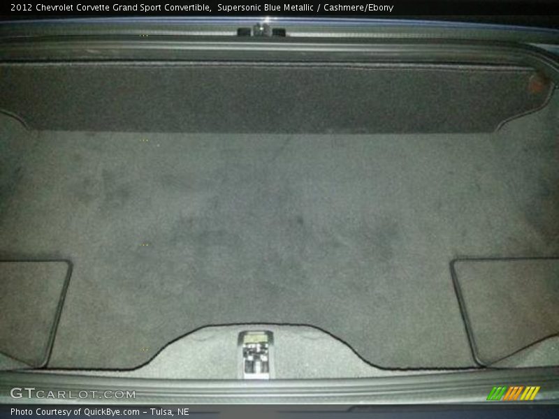  2012 Corvette Grand Sport Convertible Trunk