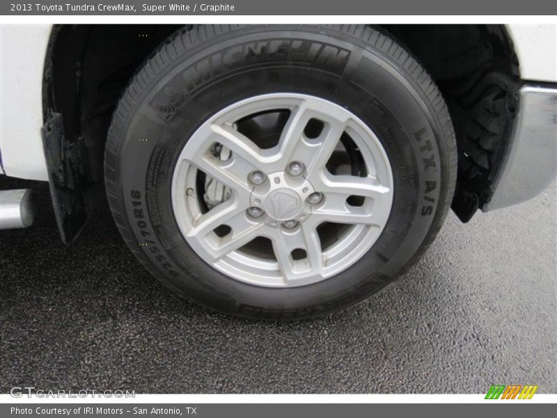 Super White / Graphite 2013 Toyota Tundra CrewMax