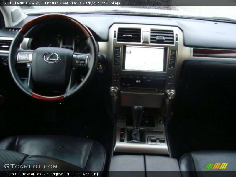 Tungsten Silver Pearl / Black/Auburn Bubinga 2011 Lexus GX 460