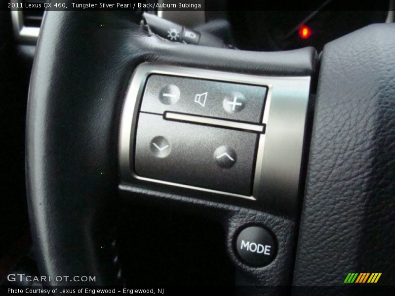 Tungsten Silver Pearl / Black/Auburn Bubinga 2011 Lexus GX 460