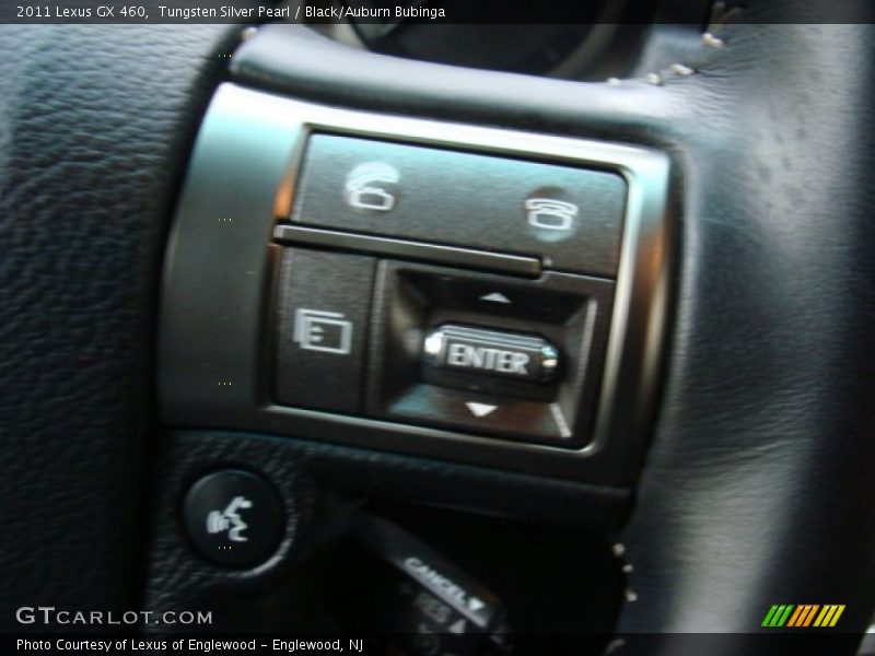 Tungsten Silver Pearl / Black/Auburn Bubinga 2011 Lexus GX 460