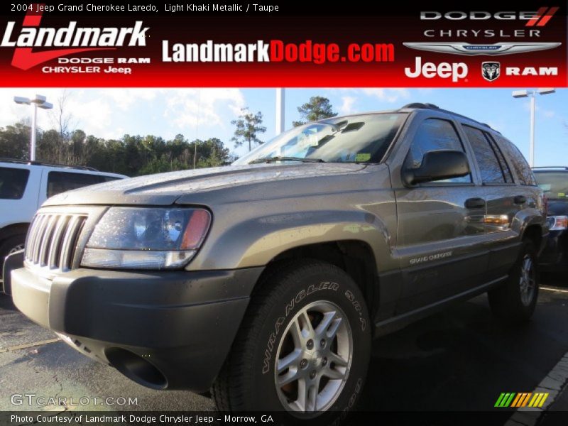Light Khaki Metallic / Taupe 2004 Jeep Grand Cherokee Laredo