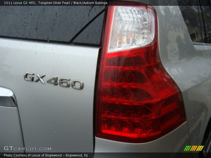 Tungsten Silver Pearl / Black/Auburn Bubinga 2011 Lexus GX 460