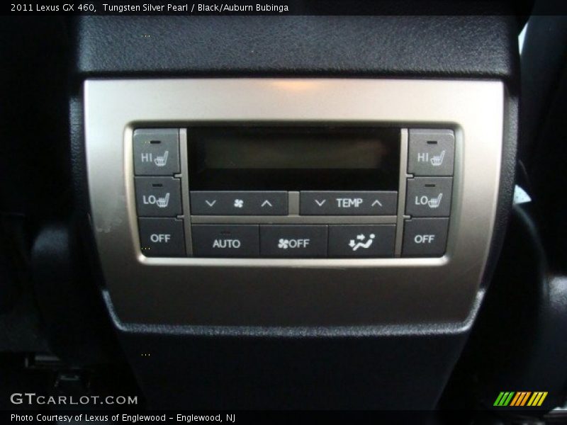 Tungsten Silver Pearl / Black/Auburn Bubinga 2011 Lexus GX 460