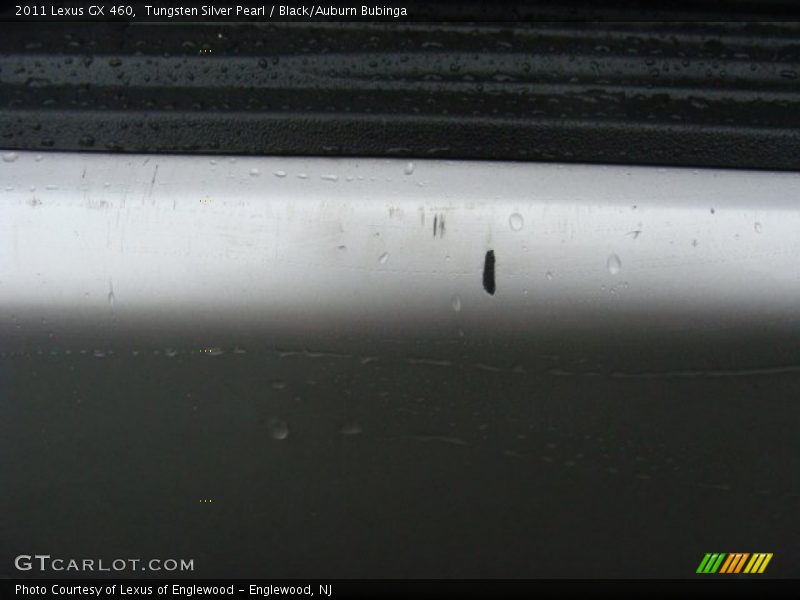 Tungsten Silver Pearl / Black/Auburn Bubinga 2011 Lexus GX 460