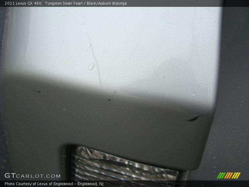 Tungsten Silver Pearl / Black/Auburn Bubinga 2011 Lexus GX 460