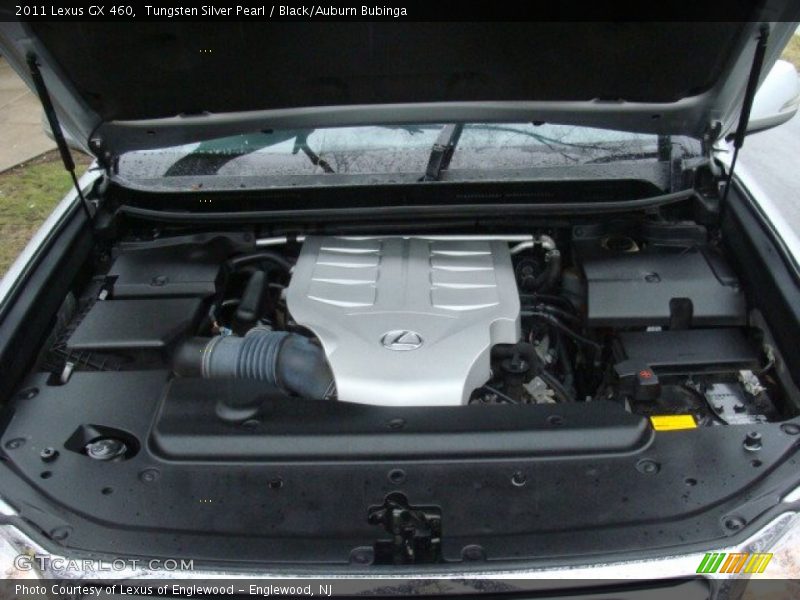 Tungsten Silver Pearl / Black/Auburn Bubinga 2011 Lexus GX 460